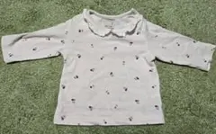 petit main さくらんぼ柄 Tシャツ 70
