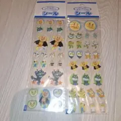 ★☆アンパンマンシール　2シートセット　平成レトロ☆★