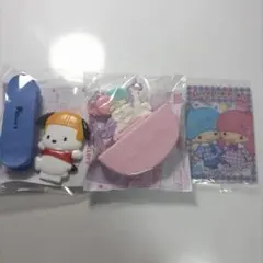 サンリオ キキララ ポチャッコ ハッピーセット ウエハースカード