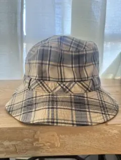 DAKS チェック柄 メンズ　バケットハット