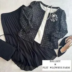 ballsey他　セレモニー 3点セット　卒業　卒園　入学　ママスーツ　ツイード