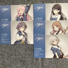 MyGO!!!!! プロフィールカード 5枚セット アワーノーツ バンドリ