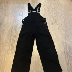 GLOBAL WORK ブラックオーバーオール 140