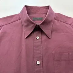 COMME CA DU MODE マルーン長袖シャツmen's