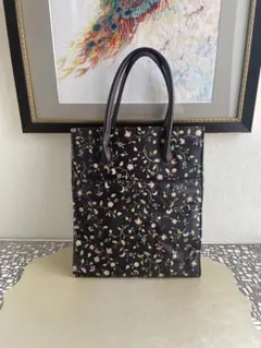 MINTON トートバッグ 花柄 ダークブラウンのサムネイル