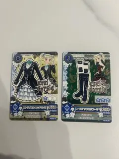 アイカツ　ロリゴシックストライプトレンチワンピ　レースアップロリブーツ