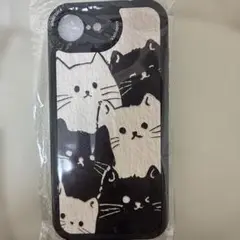 iPhone16e ケース iPhoneケース　猫模様