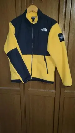 The North Face フリースジャケット イエロー/ネイビー