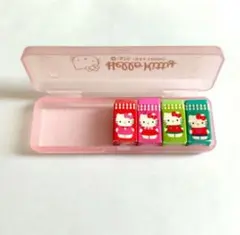 サンリオ ハローキティ 消しゴム 7個セット 平成レトロ - メルカリ