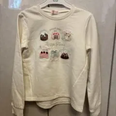 美品メゾピアノトレーナーホワイト