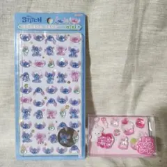 ボンボンドロップシール　ミニ　スティッチ　ミニちゅるシール　二点セット　正規品