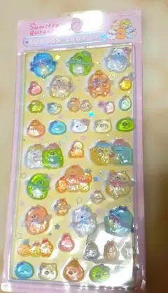 お*み様 すみっコぐらし　ボンボンドロップシール　とかげ　エビフライ　１シート