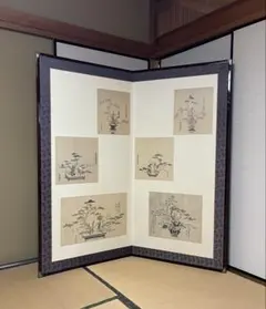 大住院屏風 限定300部 第188号 華道立花図 六曲屏風 - メルカリ
