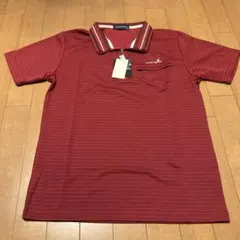 ALBATROSS 赤 ボーダーポロシャツ M