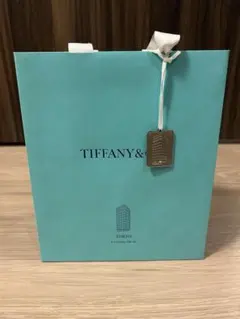 TIFFANY & CO. ターコイズ ショッピングバッグ
