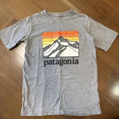 patagonia グレー Tシャツ XS(5-6)