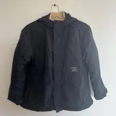 黒フリースライニングジャケット