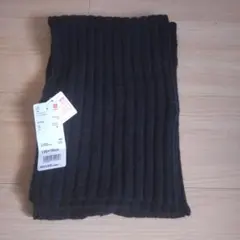 【新品】UNIQLO KIDS ヒートテック マフラー ブラック135x18cm