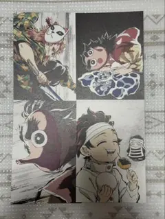 鬼滅の刃 全集中展 幕間画ポストカード 錆兎 セット ⑤