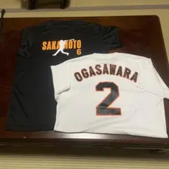 読売ジャイアンツ 小笠原 2 ユニフォーム・坂本Tシャツ