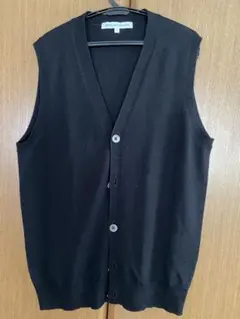 GREEN LABEL RELAXING ブラック ベスト Sのサムネイル