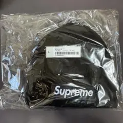 New Era supreme Box Logo Beanie ブラック