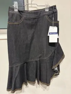 k*i様 M’S GRACY ダークグレー フリルスカート 38