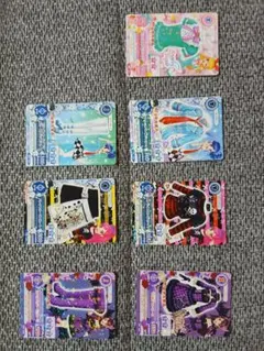 アイカツカード 丸大食品 7枚セット SPICY AGEHA