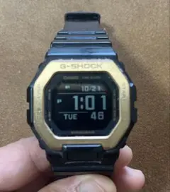 G-SHOCK デジタルウォッチ ブラック/ゴールド