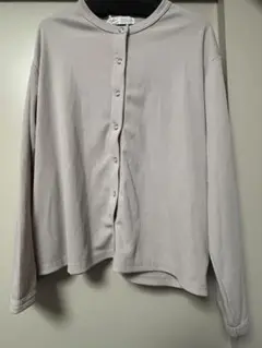 Chaco closet新品未使用テレコリブリングスナップボタンカーディガンM