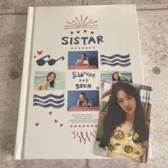 SISTAR SWEET AND SOUR ダソム トレカ付き CD アルバム