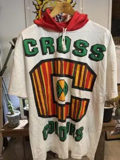 CROSS COLOURS 90s フードT 赤のサムネイル