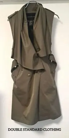 DOUBLE STANDARD CLOTHINGノースリーブトレンチコート　ジレのサムネイル