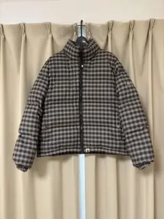 A BATHING APE チェックダウンジャケットのサムネイル