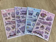 すもも様専用 同梱 キラキラカプセルシール サンリオ 4枚セット