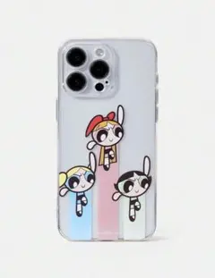 パワーパフガールズ iPhone13pro クリアケース