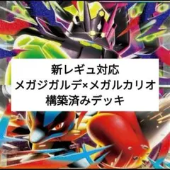 『格安構築』メガルカリオ×メガジガルデ新レギュレーション対応！構築済みデッキ！