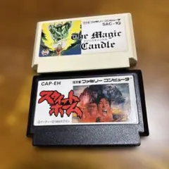 マジックキャンドル (箱説あり)ファミコンソフト その他】 ファミコンソフト マジックキャンドル 箱説有 🎱