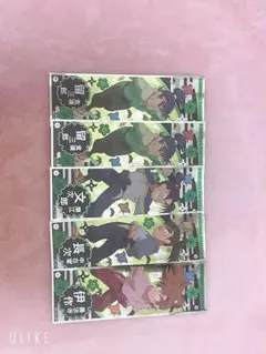 忍たま乱太郎 ロングステッカー 6年生