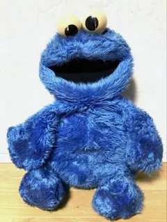 80年代 ビンテージ セサミストリート クッキーモンスター ぬいぐるみ