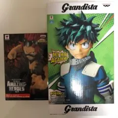 ヒーローアカデミアのフィギュアのセットです！