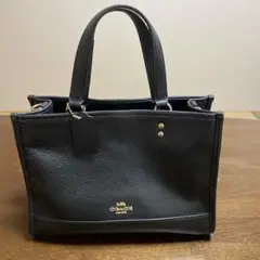 COACH ブラック ハンドバッグ