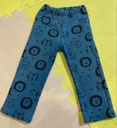 プリントパンツ 95サイズ　裏地フリース