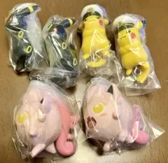 ポケットモンスター　つまんでつなげてマスコット　6個セット