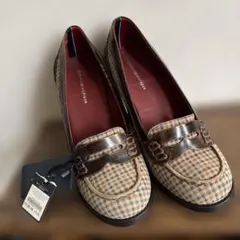 TOMMY HILFIGER チェック柄 ローファー パンプスのサムネイル