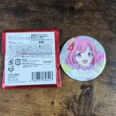 プロセカ鳳えむグリッター缶バッジ - メルカリ