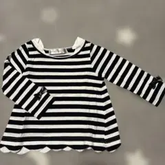 ever closet ストライプ Tシャツ 80