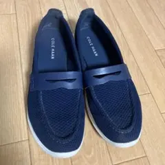 COLE HAAN コールハーン スリッポン ネイビー ニット 軽量 US8B