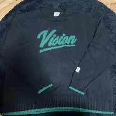 VISIONSTREETWEAR ニット ブラックのサムネイル