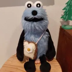 ハンドメイド　パペットスンスン　ぬいぐるみ用　パンのモチーフ　肩掛けマスコット